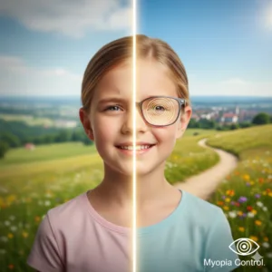 توقف پیشرفت: شماره چشم کودک به جای اینکه هر سال ۱ نمره زیاد شود، ثابت می‌ماند یا بسیار کم رشد می‌کند. پیشگیری از نابینایی: شماره چشم بالا در بزرگسالی خطر پارگی شبکیه و آب‌سیاه را به شدت افزایش می‌دهد؛ این عدسی‌ها جلوی این فاجعه را می‌گیرند