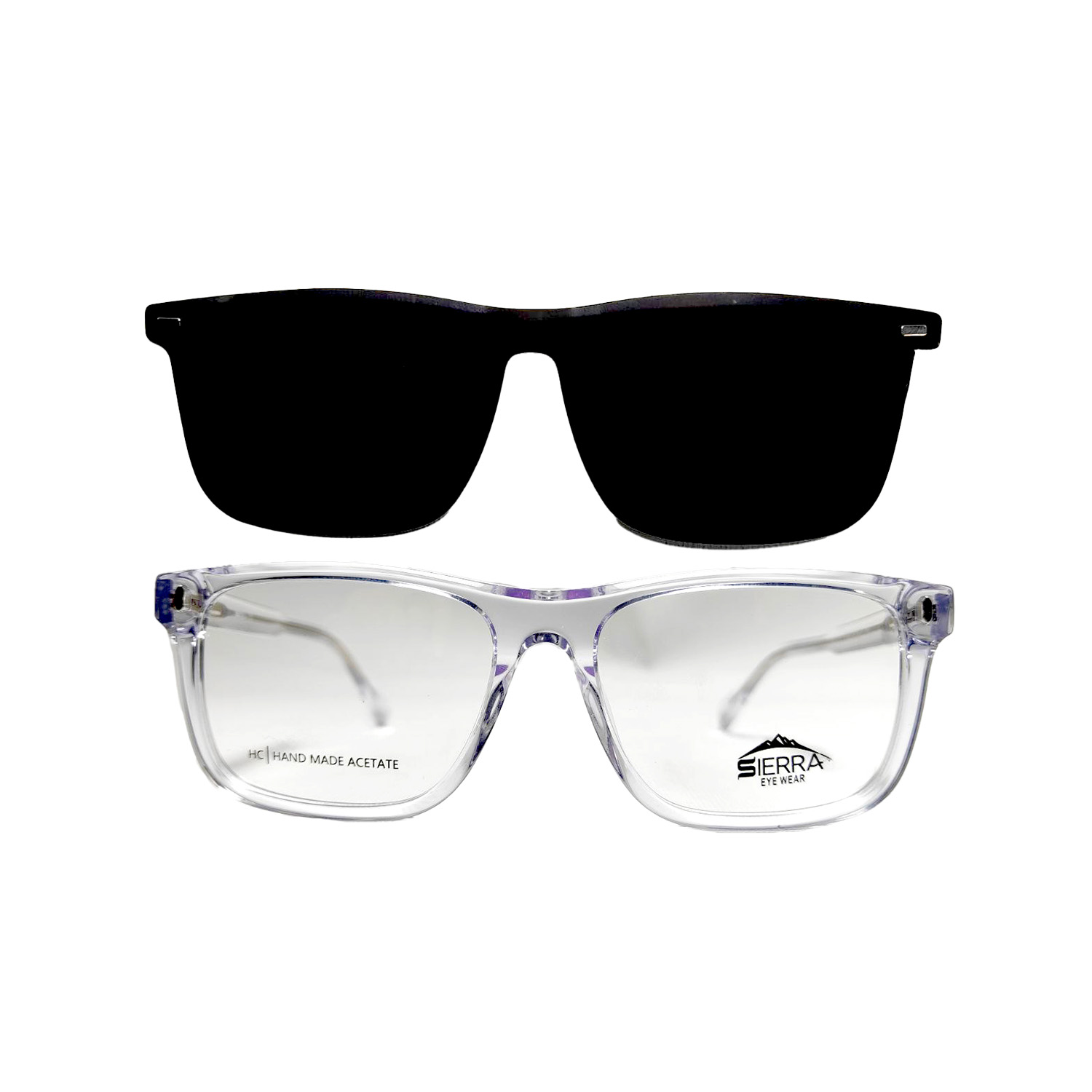 عینک طبی سیرا همراه کاور آفتابیSierra 2225