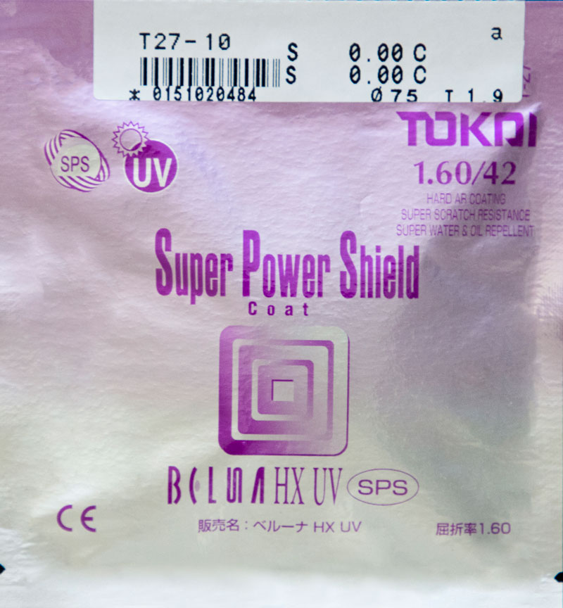 عدسی Tokai 1.60 SPS