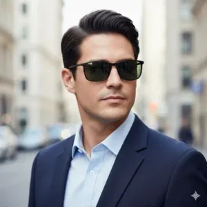 فریم خوش‌دست با فیکس شدن مناسب پشت گوش.